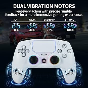 NBCP PS5 コントローラー Amazon.com: NBCP PS5 Wired Controller with Turbo, Hall